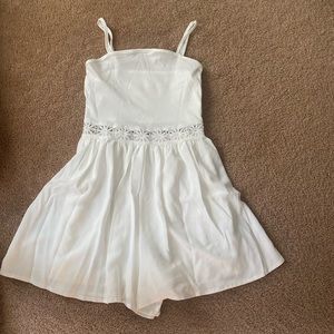White romper from SHEIN